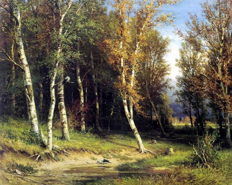 Ivan Shishkin Forest Before Thunderstorm Sweden oil painting art